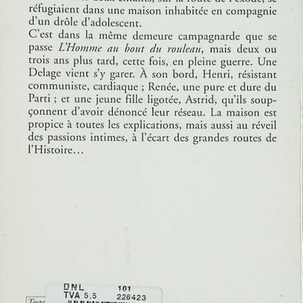 L’Homme au bout du rouleau – Gilles Perrault – roman français suspense politique occasion - Livre