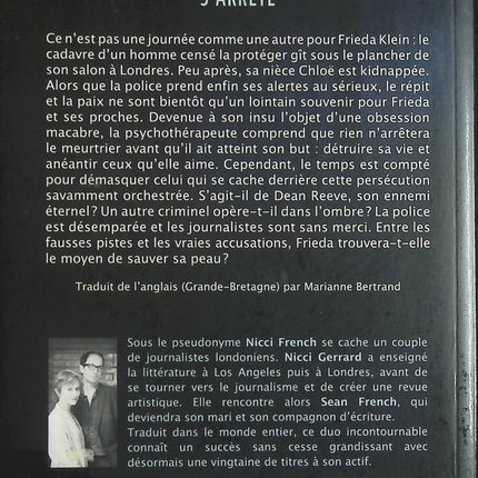 Fatal dimanche - Tout s'arrête - Nicci French - livre