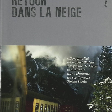 Retour dans la neige – Roman poétique et introspectif de Robert Walser - livre