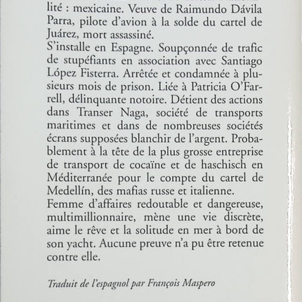 La Reine du Sud – Arturo Pérez-Reverte - livre