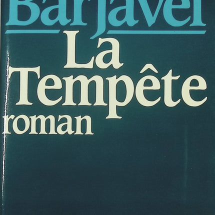 La Tempête - René Barjavel - livre