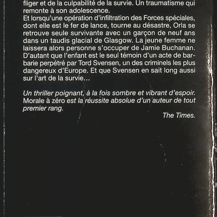 Morale à zéro - Manda Scott - livre