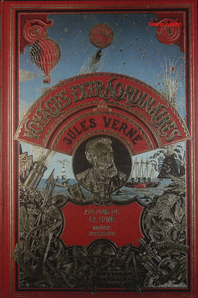 Autour de la lune - Maître Zacharius - Jules Verne - livre