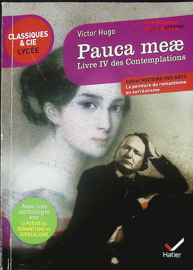 Pauca meae Livre IV des Contemplations livre classique Victor Hugo poésie romantique et analyse littéraire - Livre