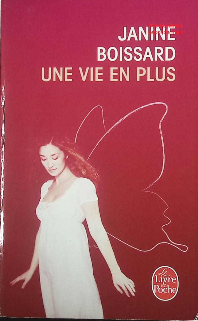 Une vie en plus livre adulte Janine Boissard roman contemporain drame et relations humaines - Livre