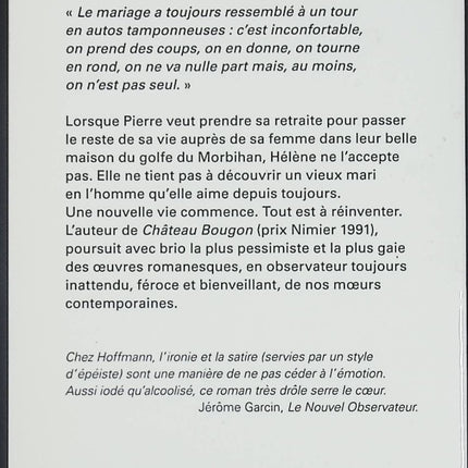 Les autos tamponneuses livre adulte Stéphane Hoffmann roman contemporain humour et réflexion sociale - Livre