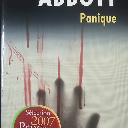 Panique – Jeff Abbott – Thriller suspense conspiration cavale secrets dangereux – Livre d’occasion - livre