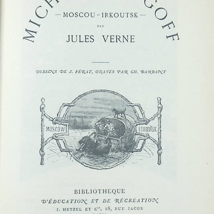 Michel Strogoff - Jules Verne - livre