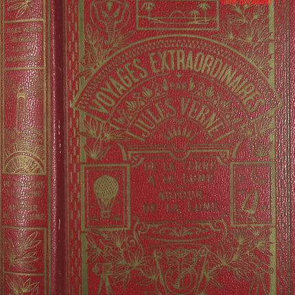 De la terre a la lune - Autour de la lune - Jules Verne - livre