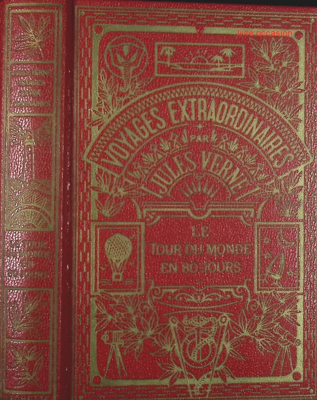 Le tour du monde en 80 jours - Jules Verne - livre