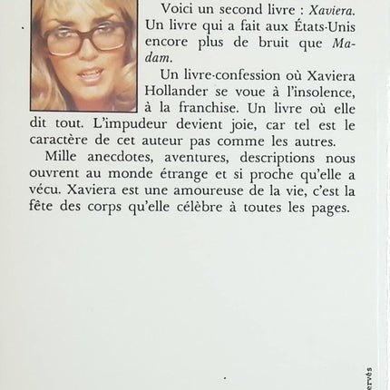Xaviera - Xaviera Hollande - livre