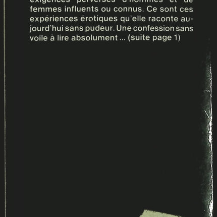 Moi, une cover-girl – Chantal Corday – récit autobiographique et témoignage sur le mannequinat Livre d’occasion - livre