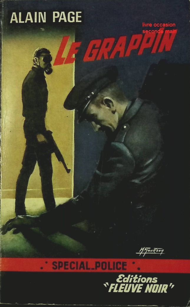 Le Grappin – Alain Page – roman policier et suspense français Livre d’occasion - livre
