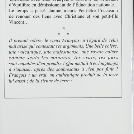 Les Cèpes de la colère – René Limouzin, roman de terroir et récit régional entre traditions, campagne et passions humaines - Livre