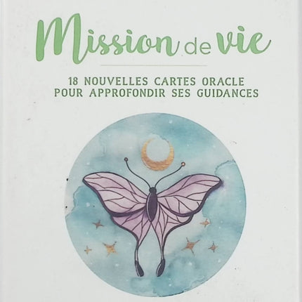 Coffret Mission de Vie Extension – Isabelle Cerf et Wild Amanda, 18 cartes oracle supplémentaires pour approfondir ses guidances et son cheminement spirituel - Livre