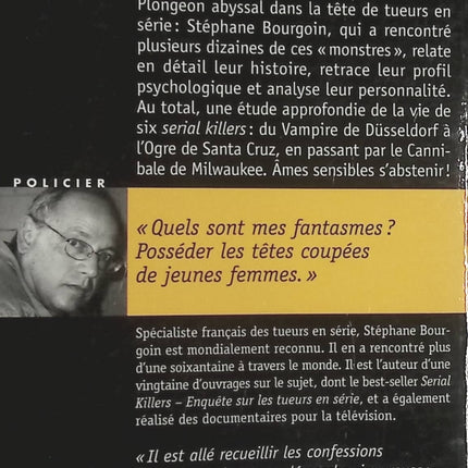 Le livre noir des serial killers – Stéphane Bourgoin, enquête sur les tueurs en série célèbres et les affaires criminelles les plus troublantes - Livre