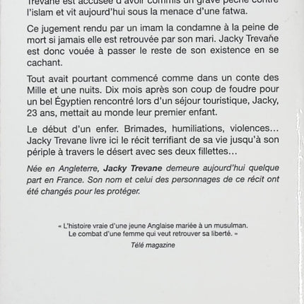 Fatwa – Condamnée à mort par les siens – Jacky Trevane | Témoignage bouleversant sur les crimes d’honneur, les traditions et la liberté des femmes - Livre