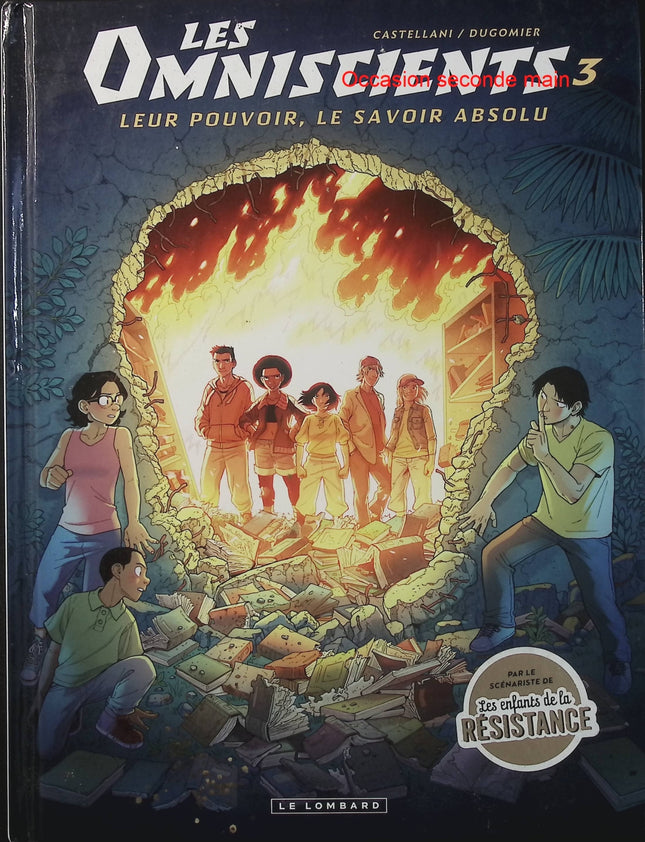 Les Omniscients Tome 3 Le Berceau - Vincent Dugomier - Renata Castellani - BD jeunesse - Aventure - Mystère - FBI - Livre BD