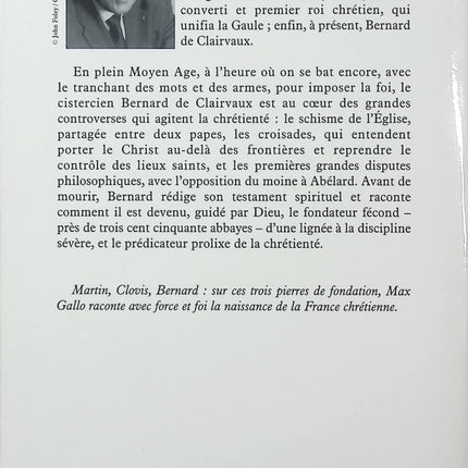 Les Chrétiens Tome 3 – La Croisade du moine – Max Gallo – Roman historique médiéval - Livre