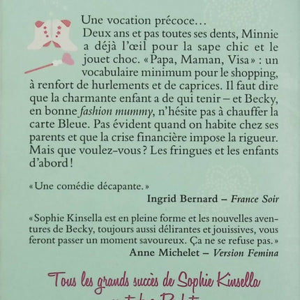 Mini-accro du shopping – Sophie Kinsella – Becky Bloomwood – Pocket – Comédie romantique - Livre