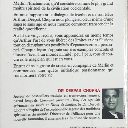 La Voie du magicien – Deepak Chopra | Développement personnel, sagesse de Merlin l’Enchanteur et transformation spirituelle - Livre