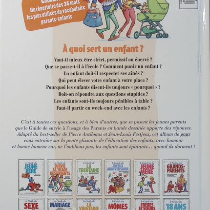 Les Guides en BD Tome 5 Survie à l'usage des parents - Jacky Goupil et Tybo - BD humour - Parents - Enfants - Éducation - Livre BD