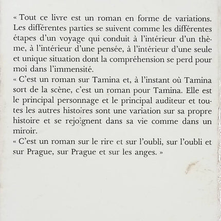 Le Livre du rire et de l’oubli – Milan Kundera | Roman littéraire sur la mémoire, l’oubli, la liberté et l’histoire de la Tchécoslovaquie - Livre