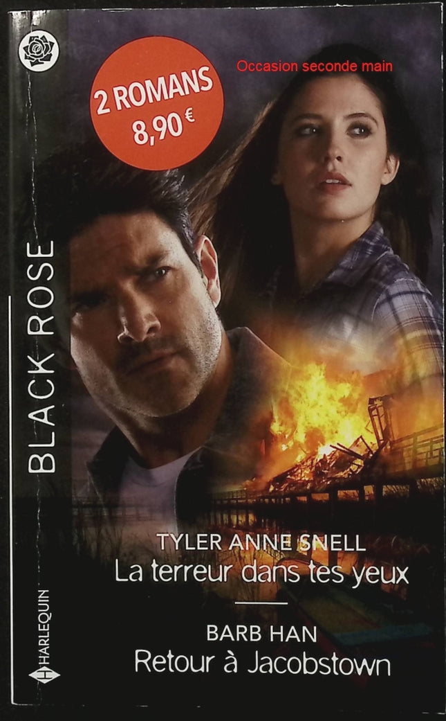 La terreur dans tes yeux - Retour à Jacobstown | Romance suspense thriller Black Rose Harlequin - Livre