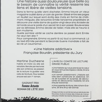 Pour exister encore – Martine Duchesne – Roman lauréat du Prix Femme Actuelle 2021 sur la vie, les émotions et la quête de soi - Livre
