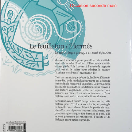 Le Feuilleton d’Hermès – Murielle Szac et Jean-Manuel Duvivier, mythologie grecque pour enfants en 100 épisodes, aventures des dieux et héros de l’Olympe - Livre