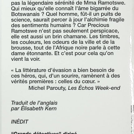 Les Mots perdus du Kalahari Tome 4 – Alexander McCall Smith – Policier au Botswana - Livre