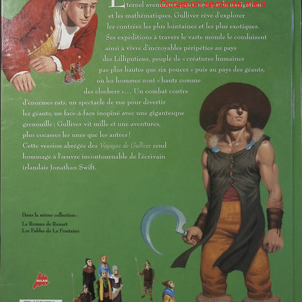 Les Voyages de Gulliver - Jonathan Swift - Antoine Ronzon - Album jeunesse - Lilliput - Géants - Aventure - Classique - Livre