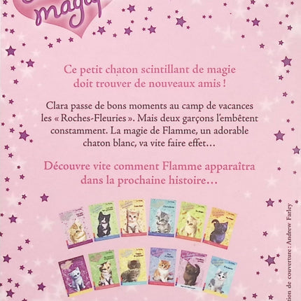 Les Chatons magiques Tome 10 – Vacances enchantées, Sue Bentley, roman jeunesse fantastique avec chatons magiques - Livre