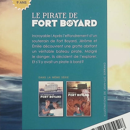 Le Pirate de Fort Boyard – Alain Surget, roman jeunesse d’aventure et de pirates pour jeunes lecteurs passionnés de mystères et de trésors - Livre