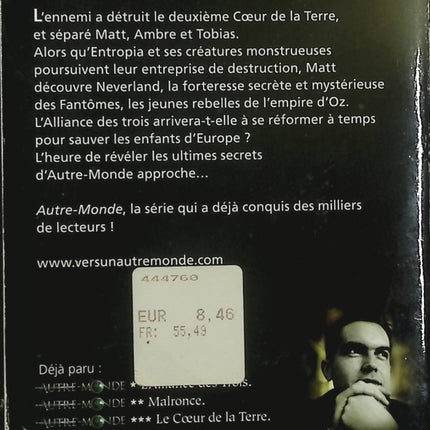 Autre-Monde Tome 6 – Neverland – Maxime Chattam – Le Livre de Poche – Fantasy jeunesse - Livre
