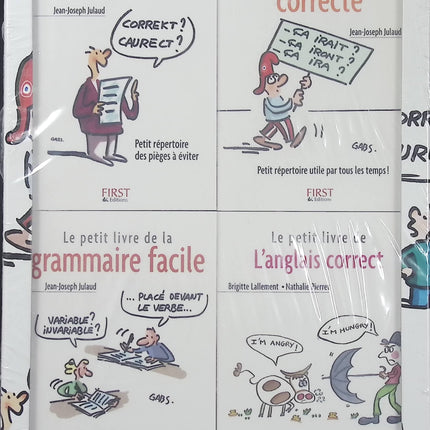 Les Indispensables de la rentrée – Coffret 4 livres – Conjugaison, Grammaire, Français et Anglais - Livre
