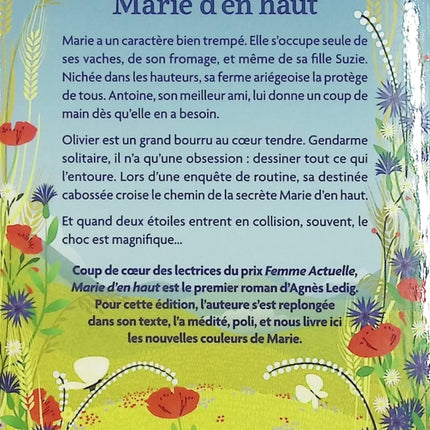 Marie d’en haut – Agnès Ledig – Roman contemporain émotion amour montagne reconstruction vie - Livre