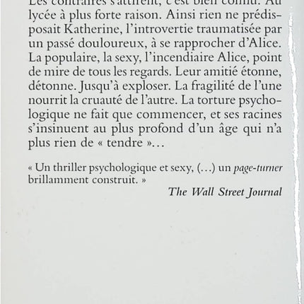 La beauté du mal – Rebecca James – Thriller psychologique jeunesse secrets de famille suspense obsession - Livre