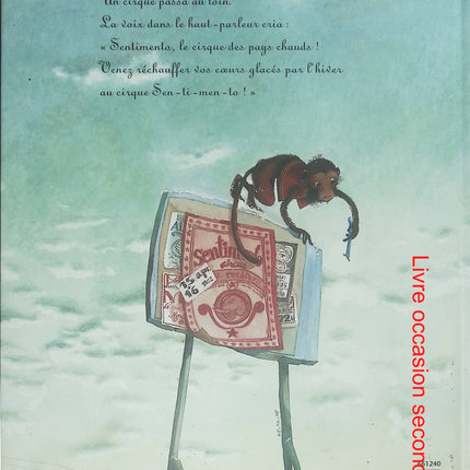Sentimento - Carl Norac et Rébecca Dautremer - Album jeunesse d’occasion illustré sur la différence, l’amitié et l’acceptation de soi - Livre