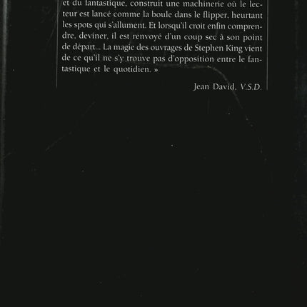 Insomnie – Stephen King – Roman fantastique et horreur – Derry, pouvoirs psychiques et suspense - Livre