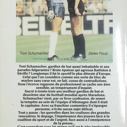 Coup de sifflet – Toni Schumacher – Autobiographie d’un gardien de but allemand – Football - Livre