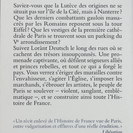 Métronome – Lorànt Deutsch – Histoire de France au rythme du métro parisien – Paris – Livre d’occasion - Livre