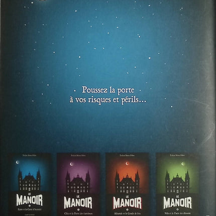 Le Manoir Saison 1 Tome 1 : Liam et la carte d’éternité – Évelyne Brisou-Pellen – Roman jeunesse fantastique, mystère et aventure - Livre