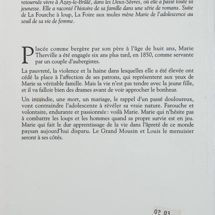 La Foire aux mules – Michelle Clément-Mainard – Roman du terroir, campagne et vie paysanne - Livre