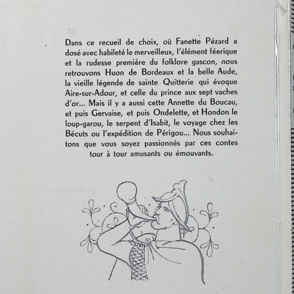 Contes et légendes de Gascogne – Fanette Pézard – Contes traditionnels gascons – Folklore et légendes - Livre