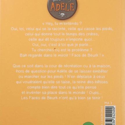Mortelle Adèle Tome 19 – Face de Beurk ! – Mr Tan & Diane Le Feyer – BD jeunesse humour - Livre BD