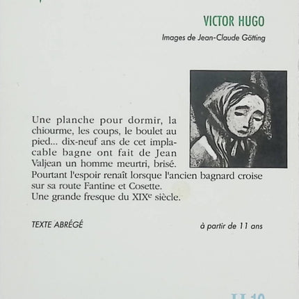 Les Misérables Tome 1 – Jean Valjean – Victor Hugo – Roman historique et destin d’un forçat en quête de rédemption - Livre
