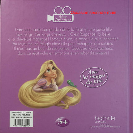 Raiponce l'histoire du film Disney | Album jeunesse d'occasion - Livre