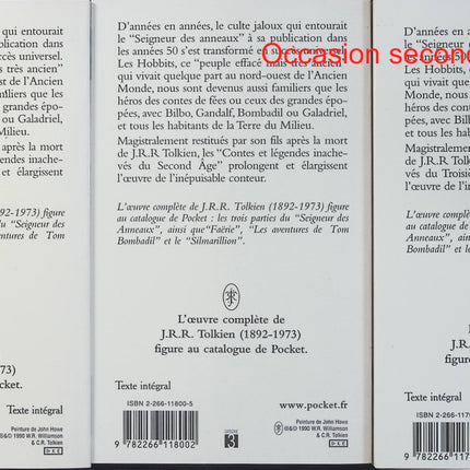 Contes et légendes inachevés Coffret 3 volumes - Tolkien | Le Premier Âge, Second Âge, Troisième Âge | Fantasy, Terre du Milieu, Seigneur des Anneaux | Livre d'occasion - Livre