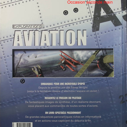Aviation – Richard Platt – Gallimard Jeunesse – Histoire de l’aviation – Avions, pilotes et conquête de l’air - Livre